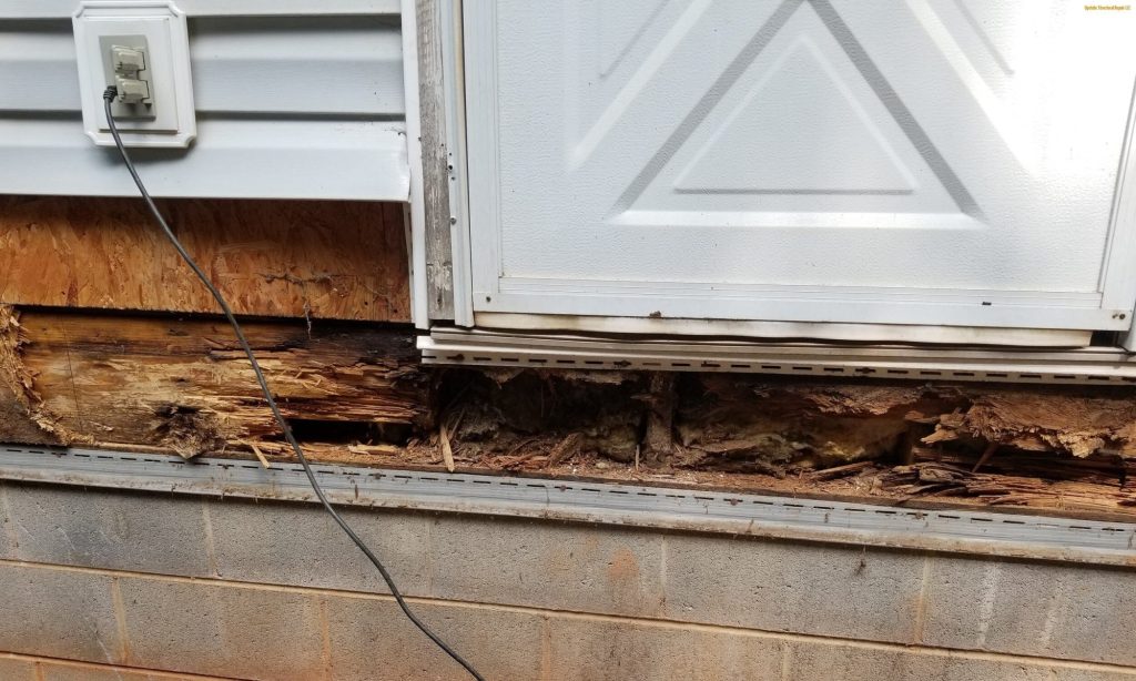 dry rot band repair