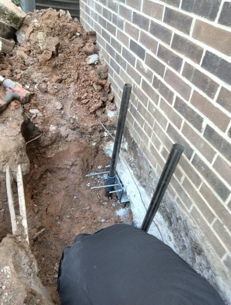 Push pier install